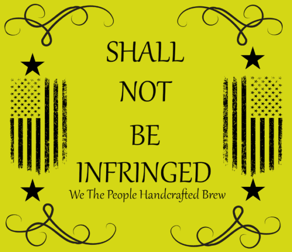 Shall Not Beer Label