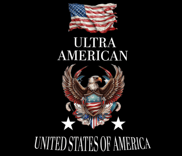 ULTRA AMERICAN Beer Label